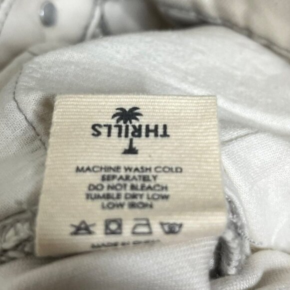 Free People THRILLS Sabina High Rise Ankle Jeans Women’s Size 2 Cropped New - Picture 14 of 16